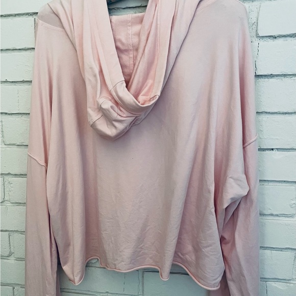PJHarlow/ Hoodie/NWOT/Bianca/cropped style//Blush color//SZ med$40 - Picture 6 of 9